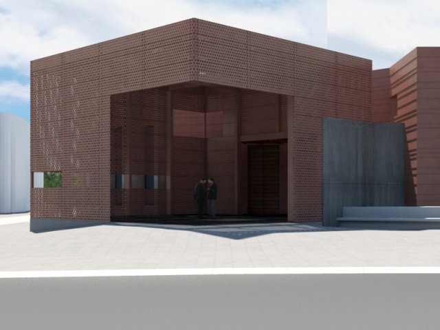 Atrio Torrero Render